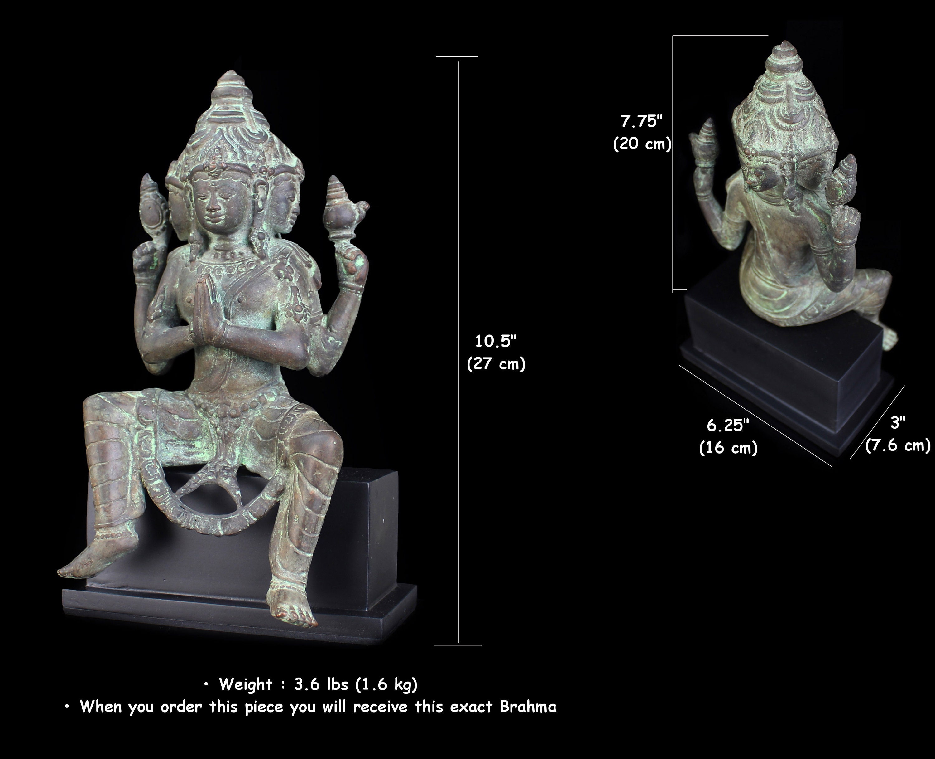 四面神 プラフーム像 ブラフマー像 コレクション 置物 オブジェ 四面神 プラフーム像 ブラフマー像 コレクション 置物 オブジェ