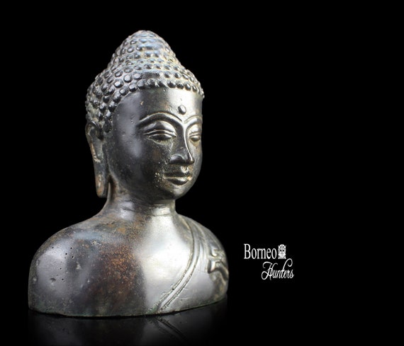 paars klauw optellen 4.1 Boeddha Buste Bronzen Boeddha Boeddha Torso - Etsy België