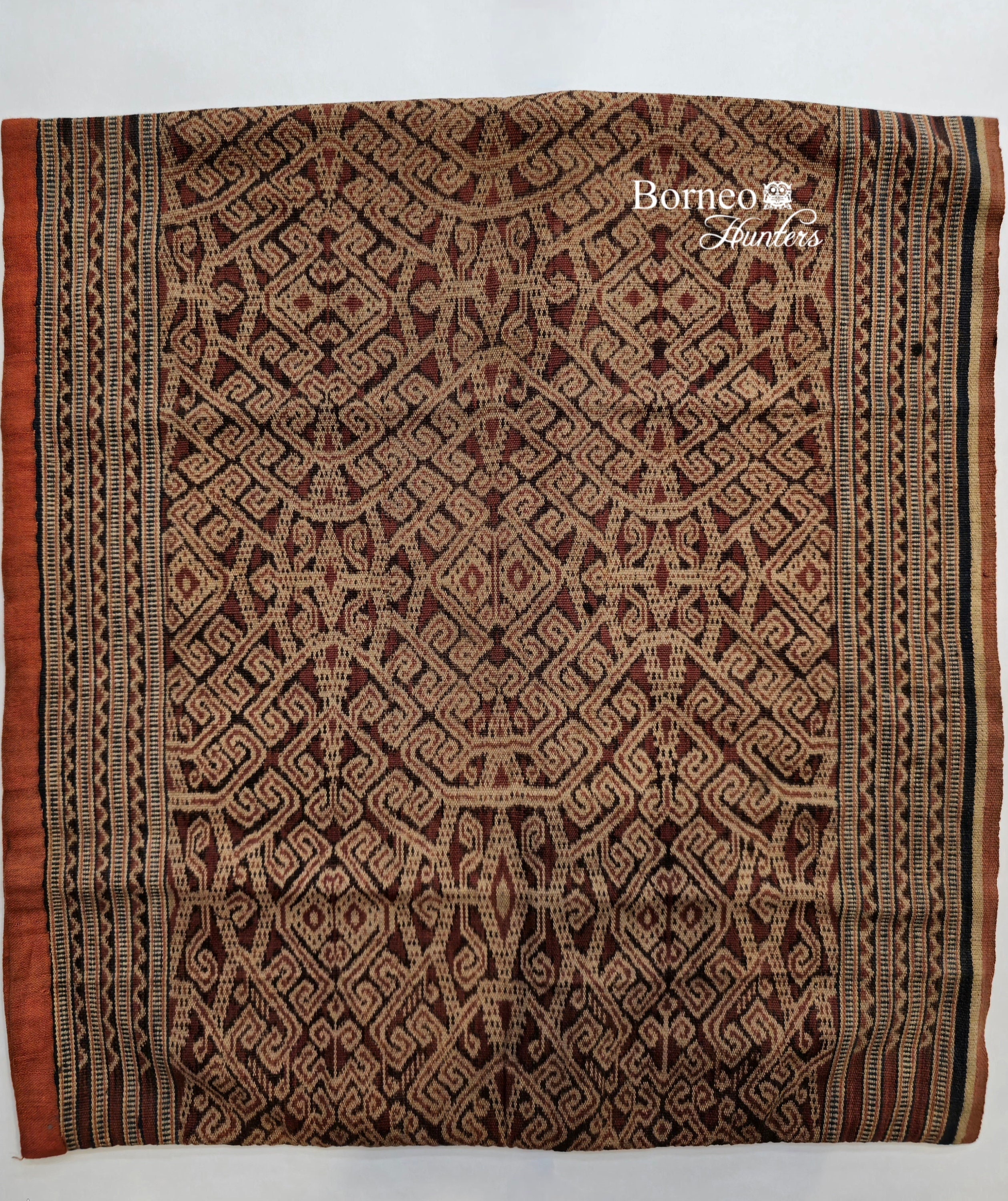 Pua Bidang Dayak Woven Skirt Indonesia Borneo