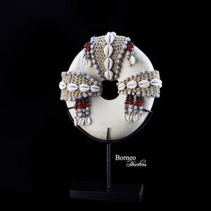 Papua New Guinea Shell Currency Disc: Abelam Yua Money, Sepik Art - Etsy