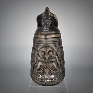Borneo Blowpipe Dart Poison Container 20cm Dayak Iban Hunting Gear Posion Container