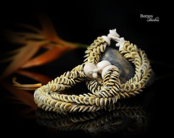 Anklet Bracelt Handmade Four Strands Nautical Jewelry Boho Chic Unique Timeless Dreamy Organic Beauty
