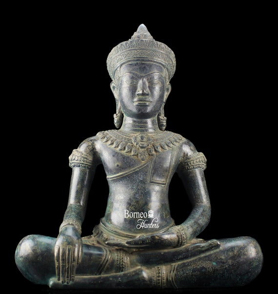 仏陀 ナーガ ブロンズ 銅像】仏教美術 仏像釈迦 カンボジア アンコール