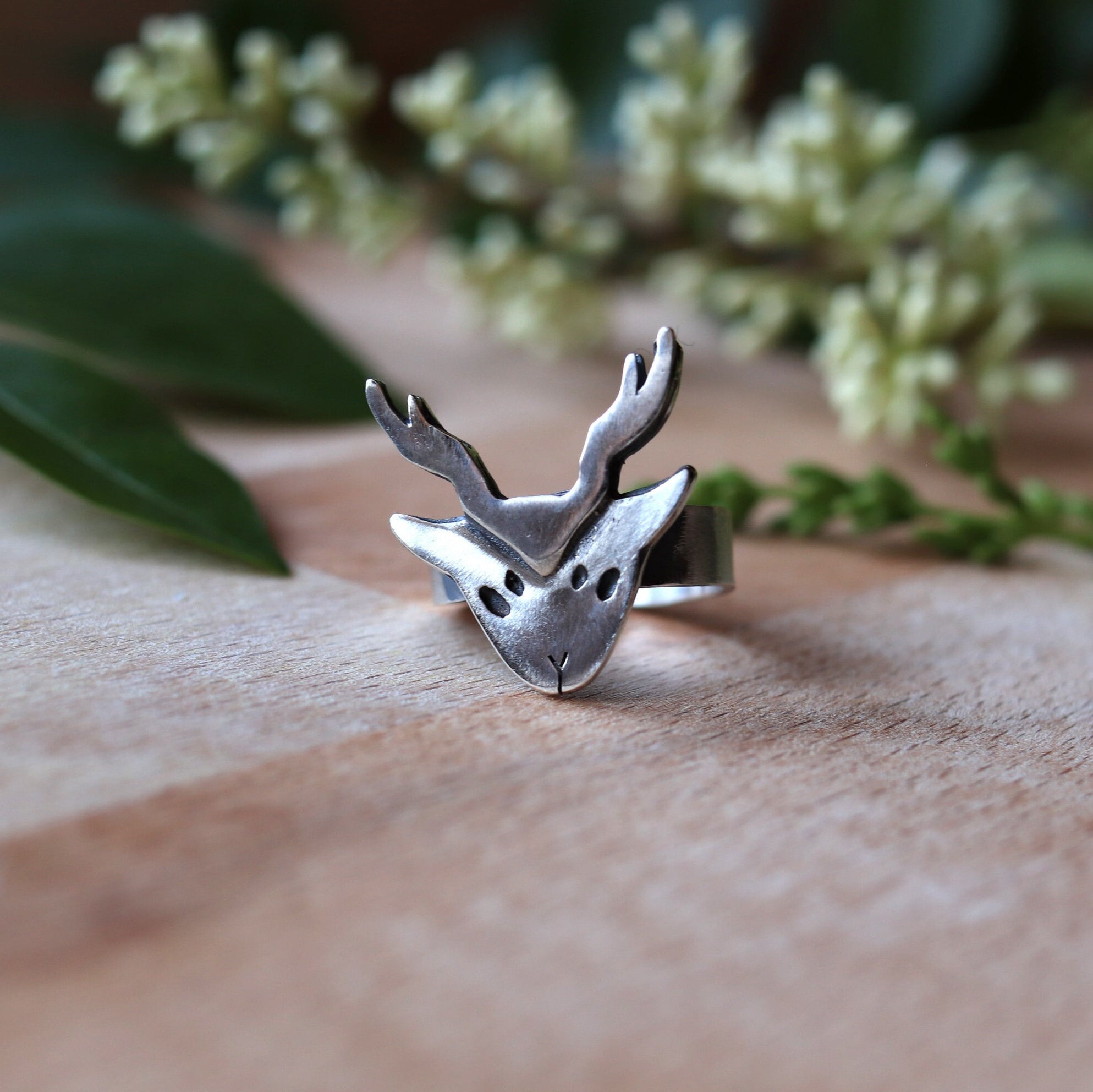 Enchanted Forest Ring, Secrets of the Forest Ring, Goat Ring in ...