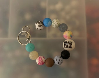 Handmade Swiftie Inspired Wristlet Keychain