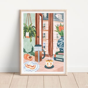 Coffee, Coffee poster, Coffee print, Coffee gift, Kitchen and dinning, Kitchen prints, Kitchen wall art, Kitchen art, Coffee Shop Print
