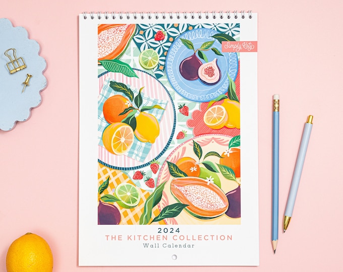 2024 Calendar Calendar Monthly Planner Wall Calendar Wall Planner