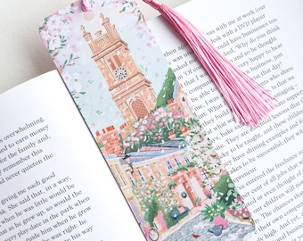 Circus Lane, Edimburgo, Marcador, Cottage Core, Presente para Amantes de Livros
