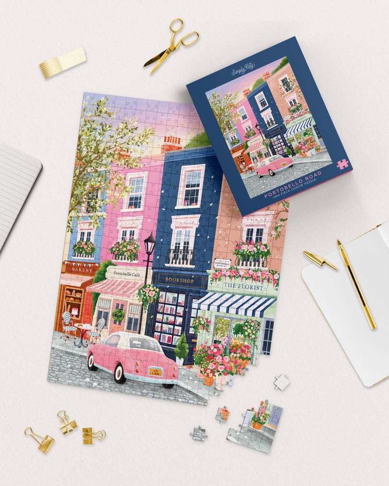 Portobello Road | London, 1000 piece Jigsaw Puzzle for adults image 1