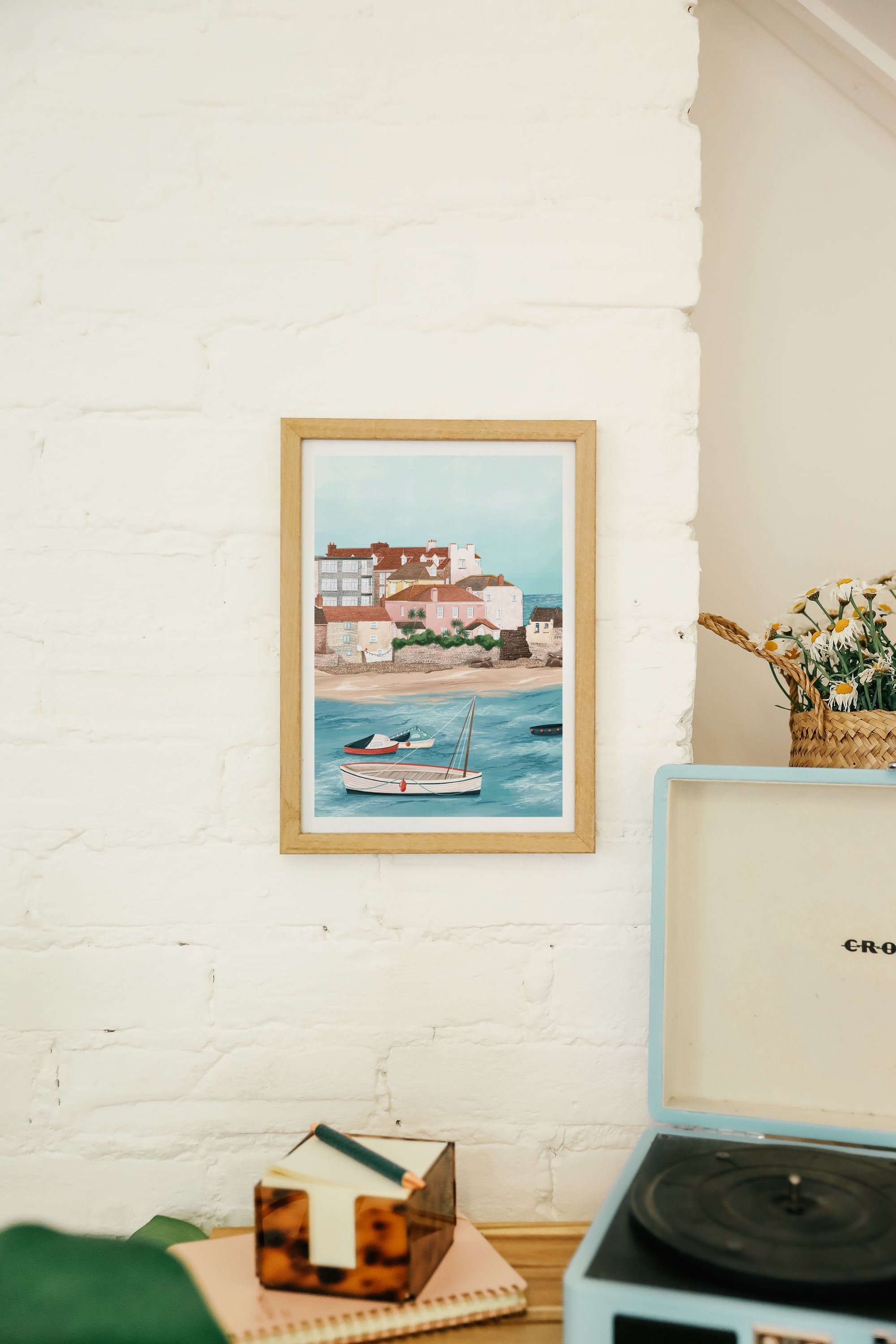 St Ives Art Print, Cornwall Art, St Poster, Poster