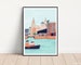 Liverpool,Liver Building,Albert Dock,Liverpool Art Print, Liverpool print, Liverpool poster, Liverpool art, Liverpool wall art, Travel Print 