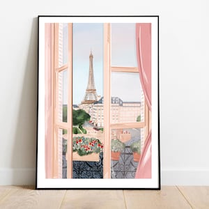 Eiffel Tower, Paris art print, Paris art prints, Eiffel Tower art print, Paris wall art, Eiffel Tower art print, Paris travel poster,