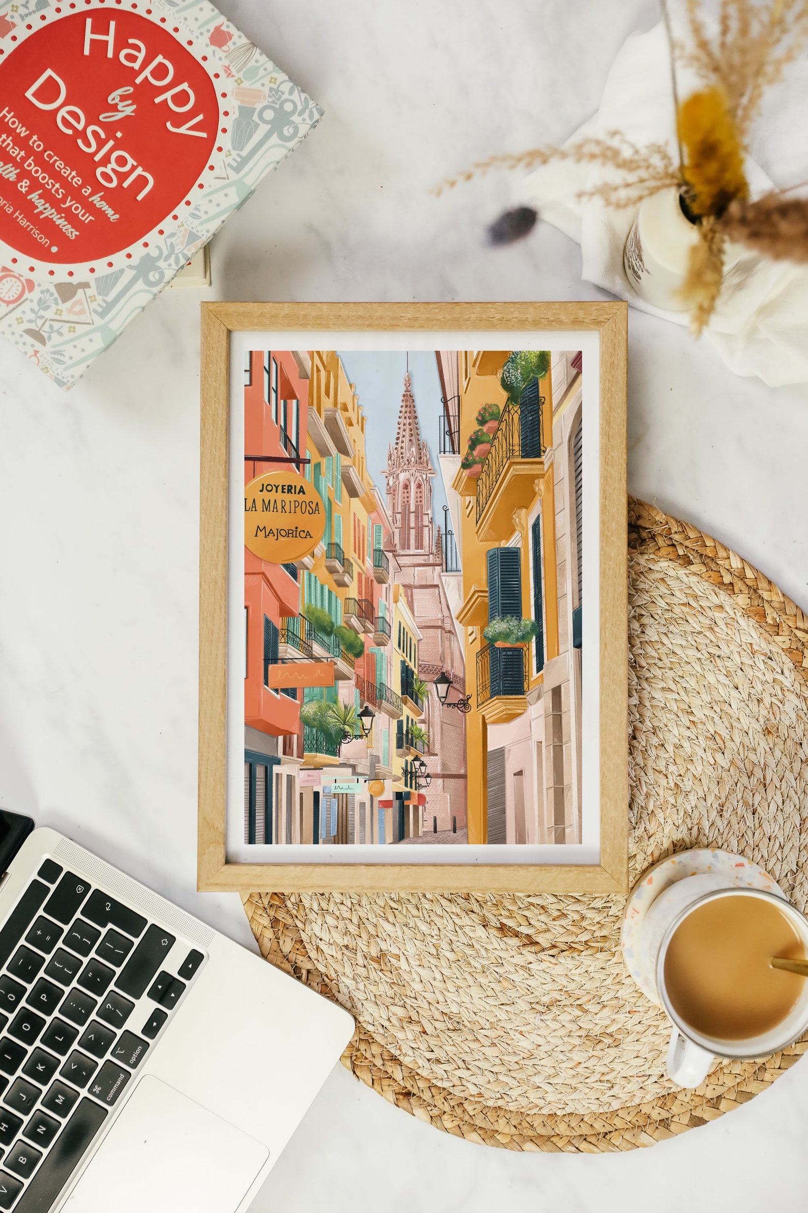 Palma, Palma Majorca Art, Palma Art Print, Majorca Print, Mallorca ...