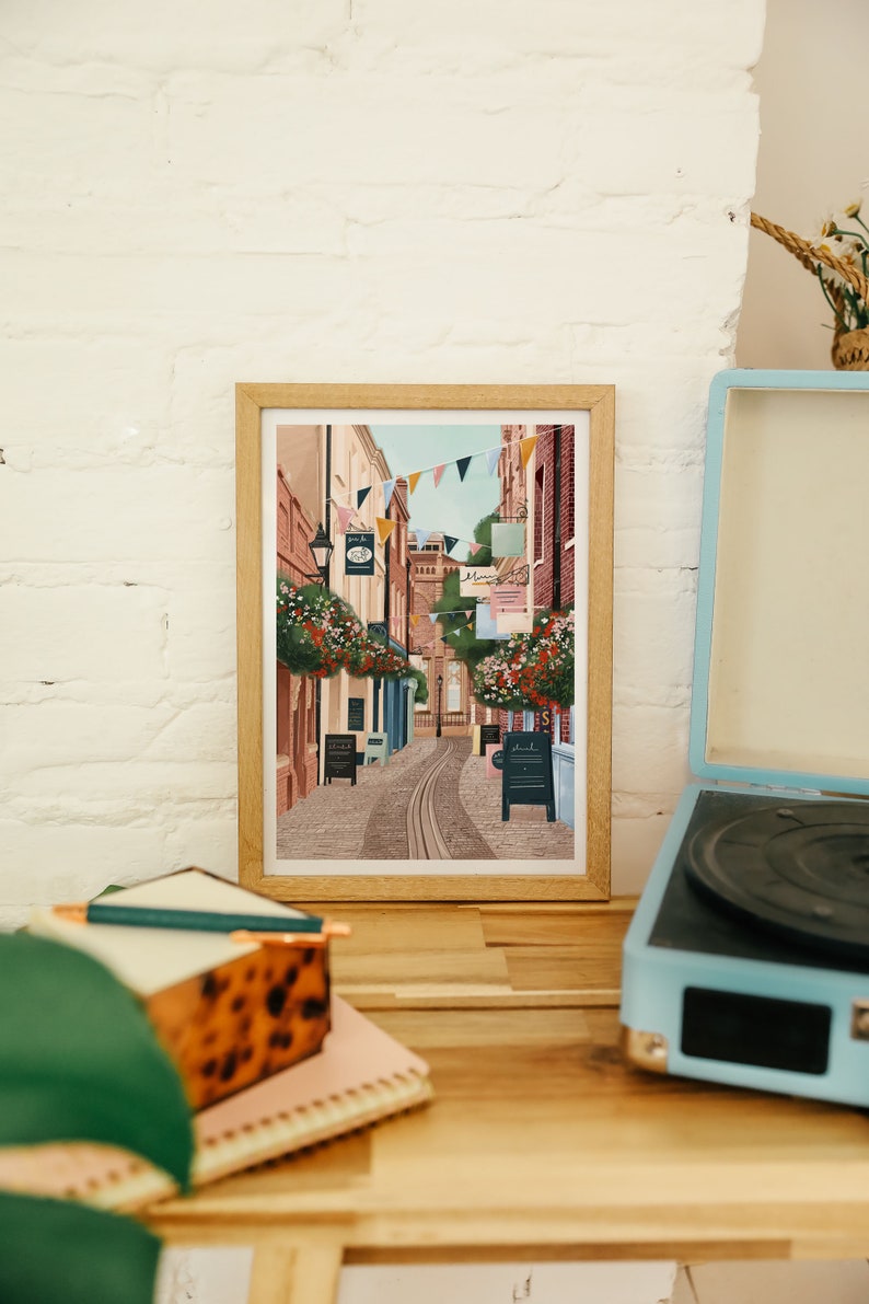 Exeter Exeter Art Print Exeter Travel Poster Exeter Poster Etsy UK