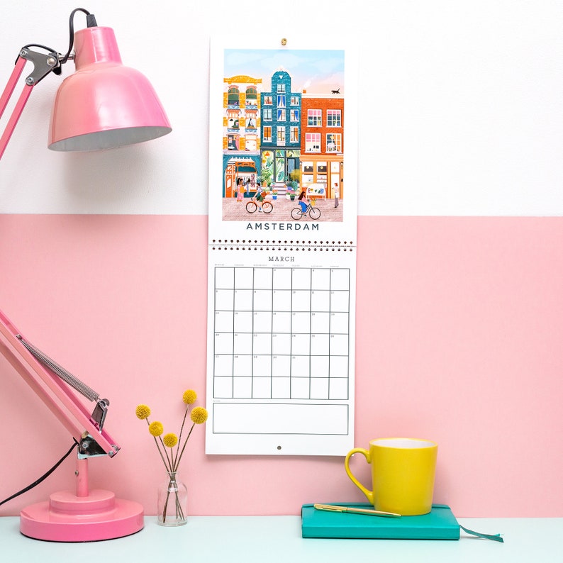 Calendar 2023 travel calendar 2023 calendar 2023 wall etsy canada