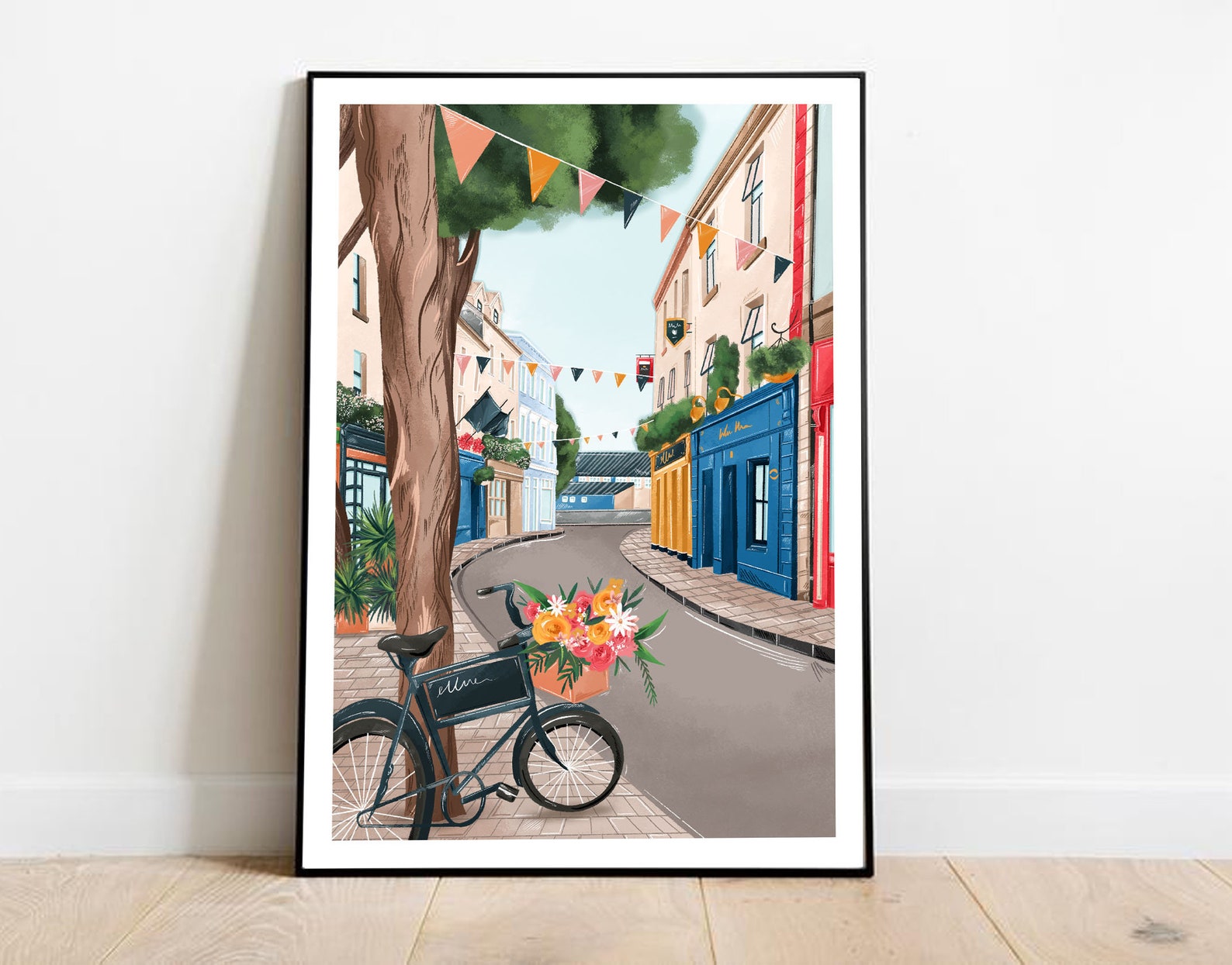 Galway art Galway art print Galway poster Galway Ireland Etsy