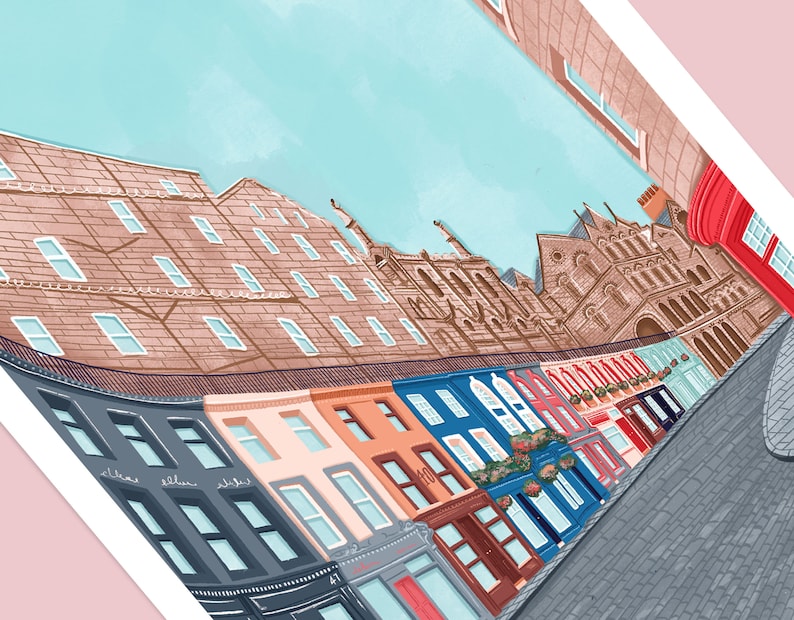 Edinburgh art print Edinburgh Edinburgh poster Edinburgh Etsy
