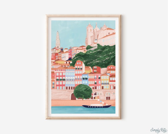 Porto Portugal Art Print Porto Print Porto Art - Etsy