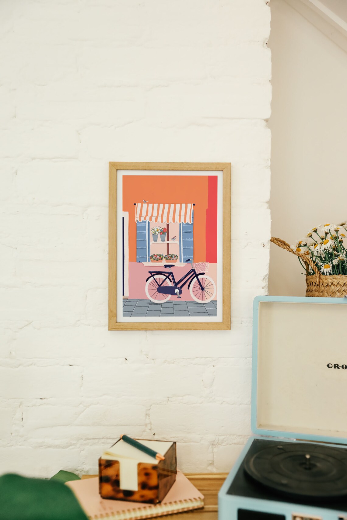 bicycle wall painting