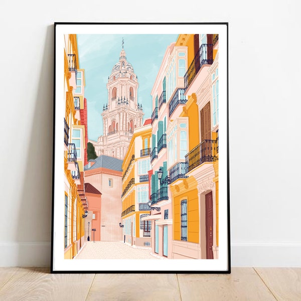 Spain Art Print Etsy
