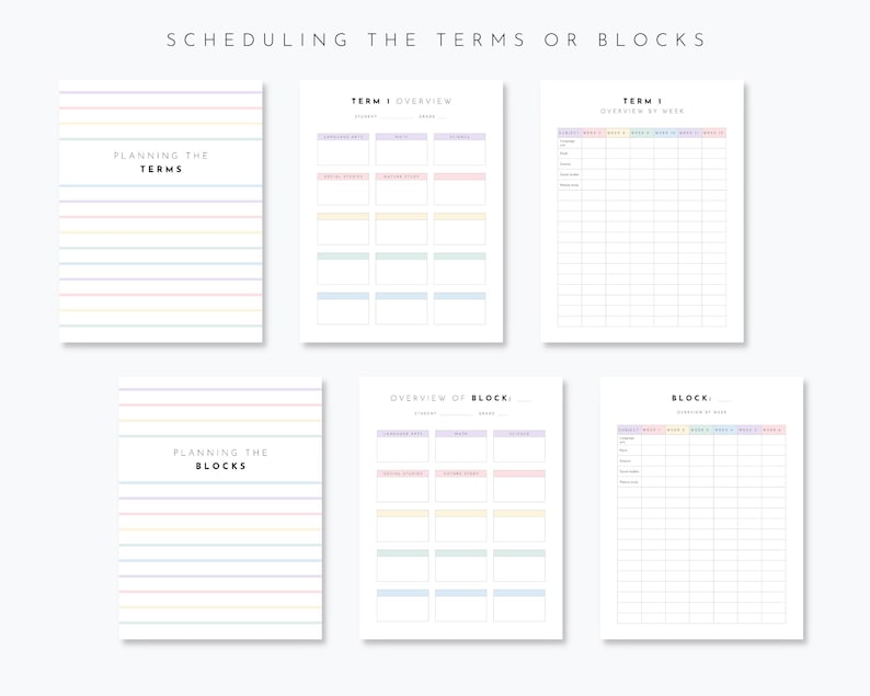 Ultimate Homeschool Planner | 2026 - 2027 | 250+ Pages image 3