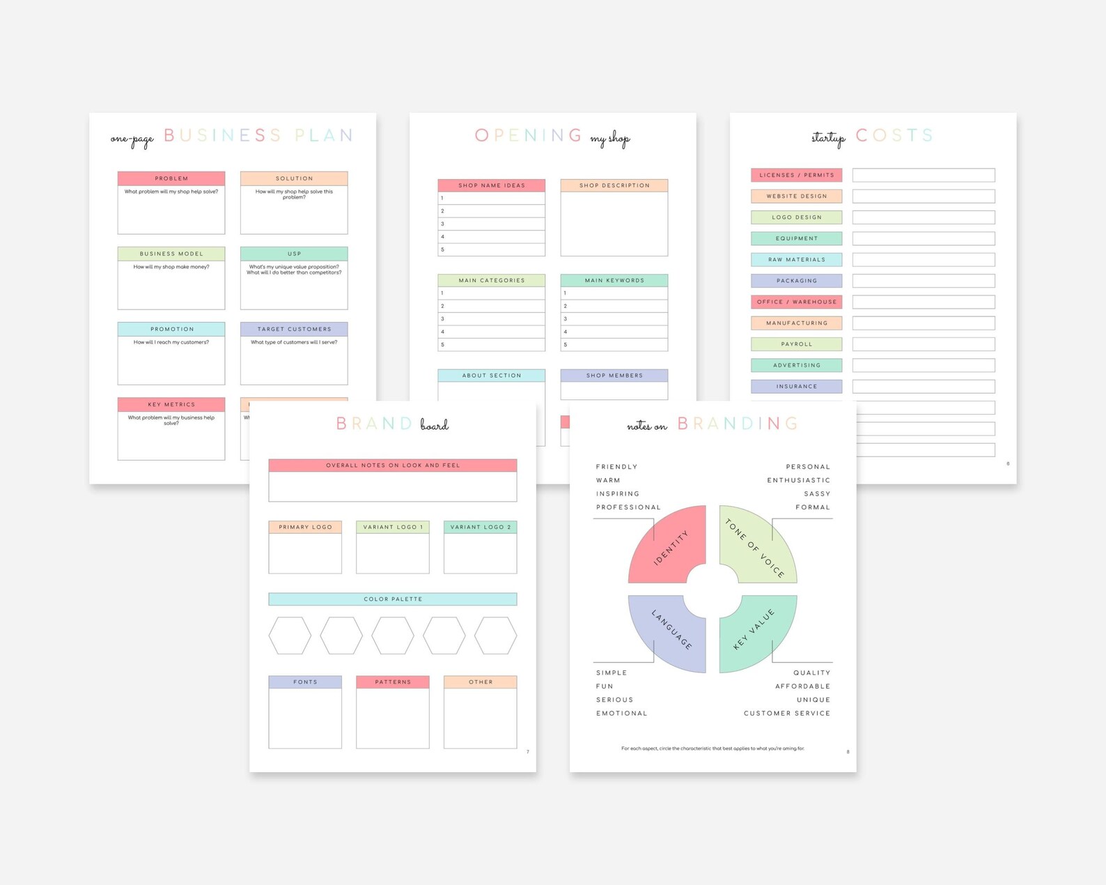 Etsy Shop Planner Printable | Etsy