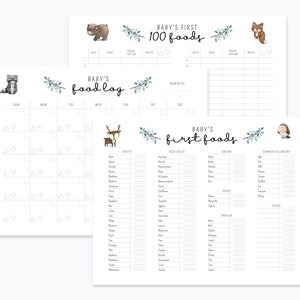 Baby Eetdagboek | Baby's Eerste Hapjes Dagboek