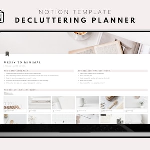 Notion Template Declutter Planner
