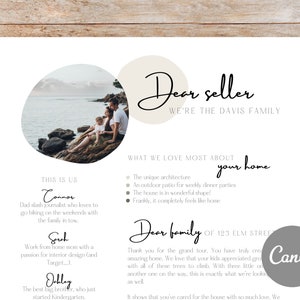 Modelo de carta de oferta para una casa | Plantilla Canva