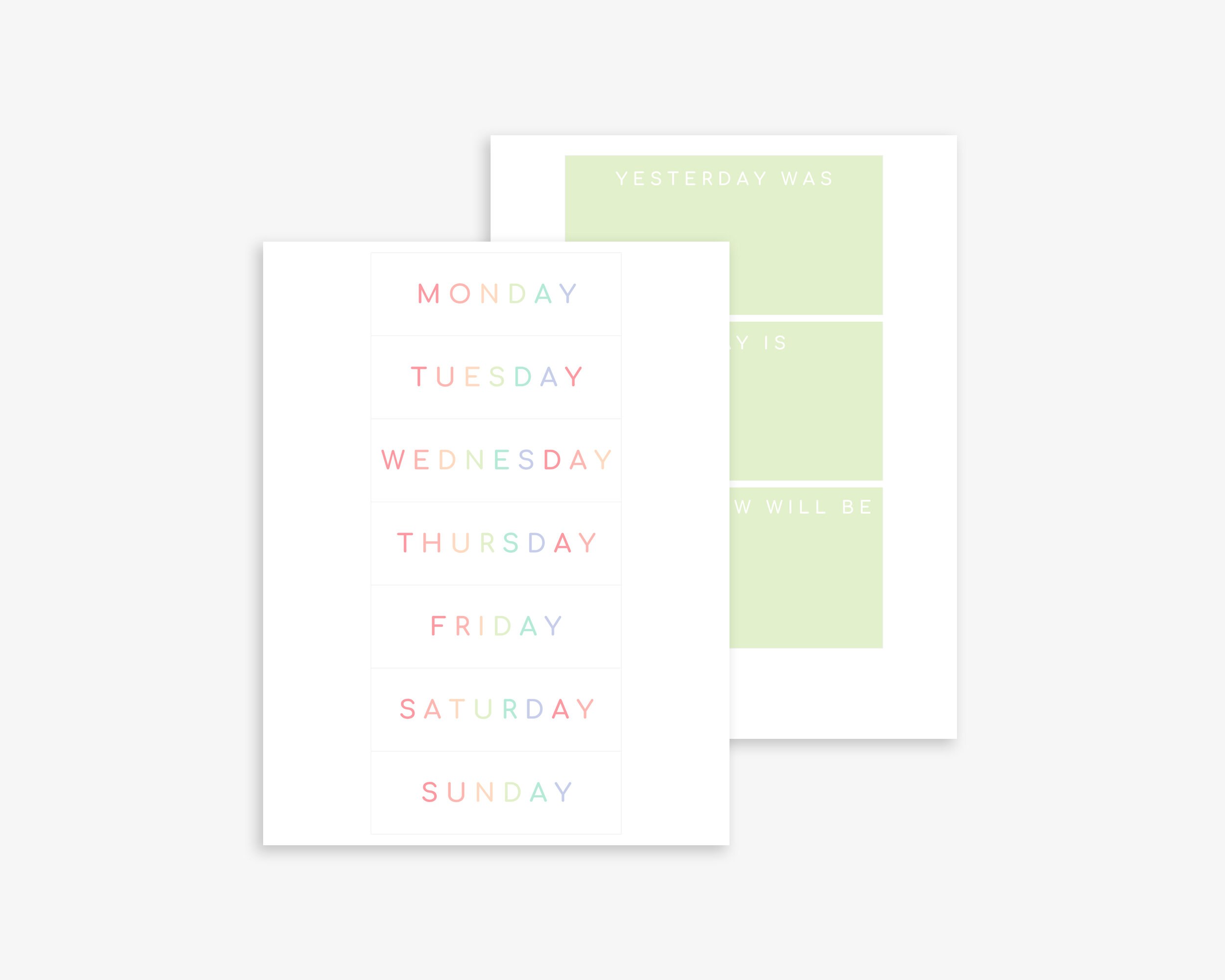 Morning Board | Classroom Calendar | Circle Time Board - Etsy Canada