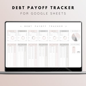 債務返済トラッカー Google スプレッドシート 債務スプレッドシート 債務支払いトラッカー