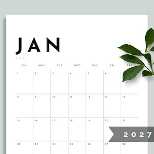 2027 Kalender Download