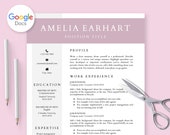 Cv Sjabloon Google Docs, Google Doc Cv Sjabloon, Google Cv en Motivatiebrief voor Google Doc, Professional Cv Google Docs, Gdoc Cv