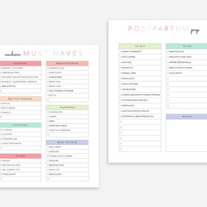 Pregnancy Planner Printable Printable Pregnancy Journal Pregnancy Organizer 75 Pages image 7