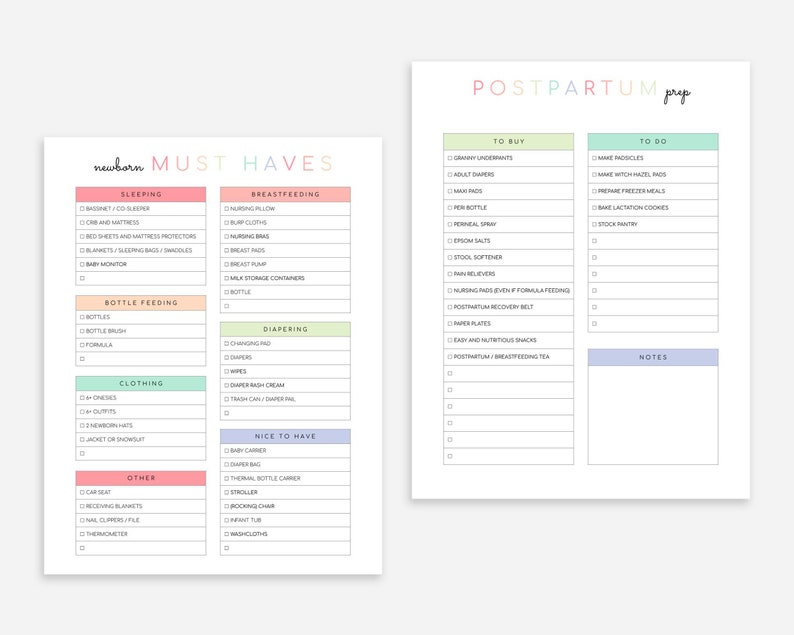 Pregnancy Planner Printable Printable Pregnancy Journal Pregnancy Organizer 75 Pages image 7