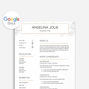 Cv Marble Gold, Plantilla Cv Marble, Plantilla Cv Gold, Cv Marble Gold, Plantilla Cv Google Doc, Plantilla Cv Google Docs, Carta de Motivación, Oro