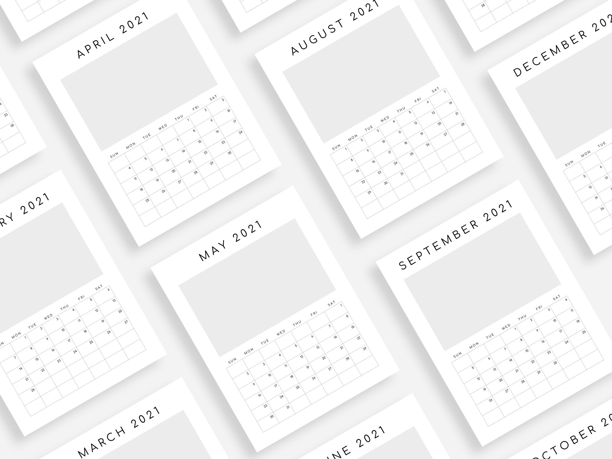 46+ Blank Calendar Template 2021 Google Docs Gif