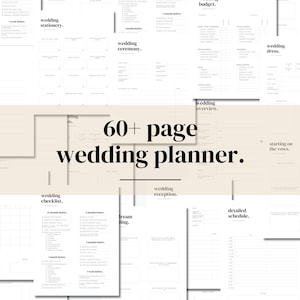 Wedding Planner | Printable