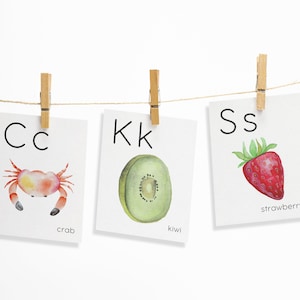 Cartes Alphabet Anglais