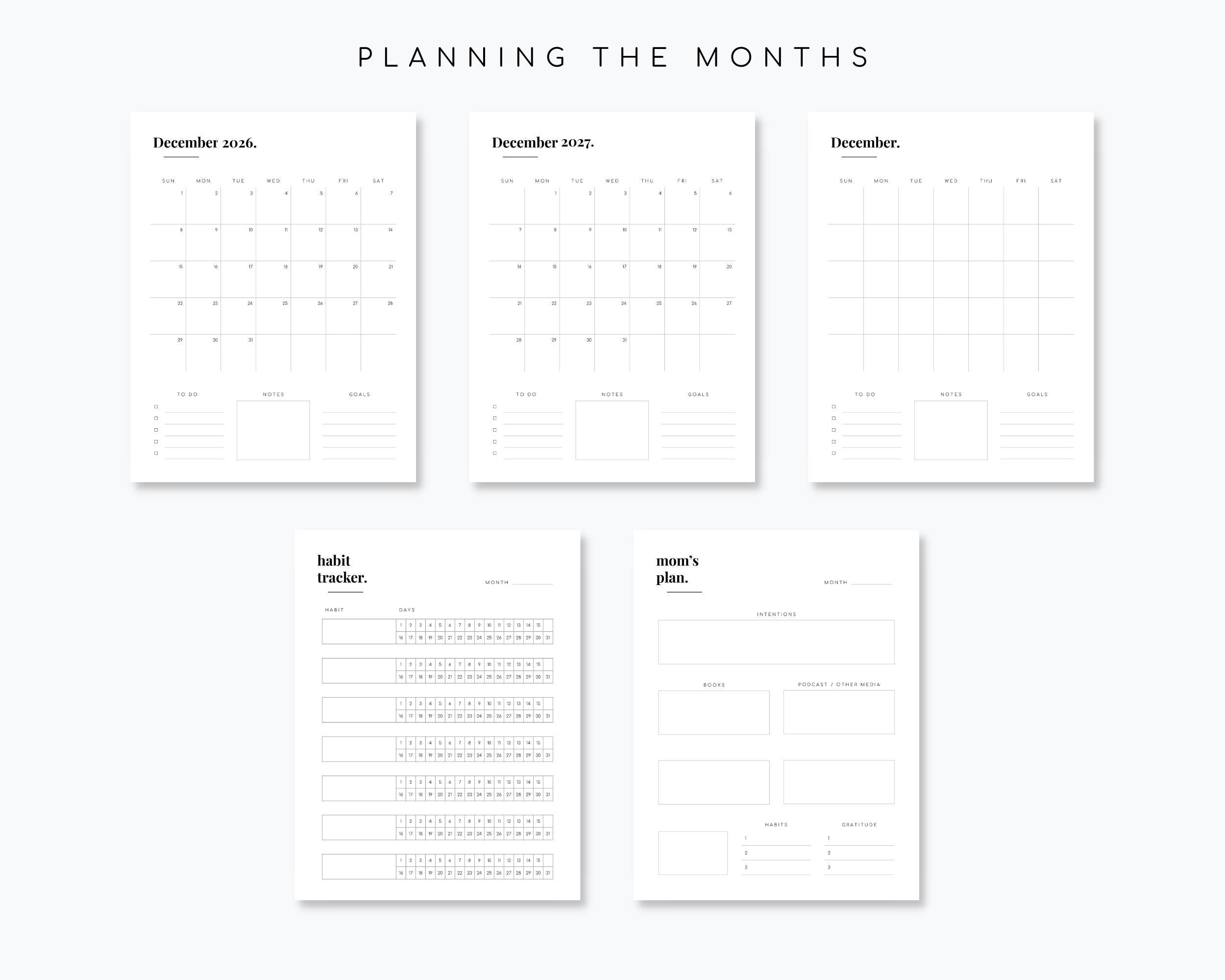 2026 2027 Homeschool Planner Printable | 200 Pages - Etsy