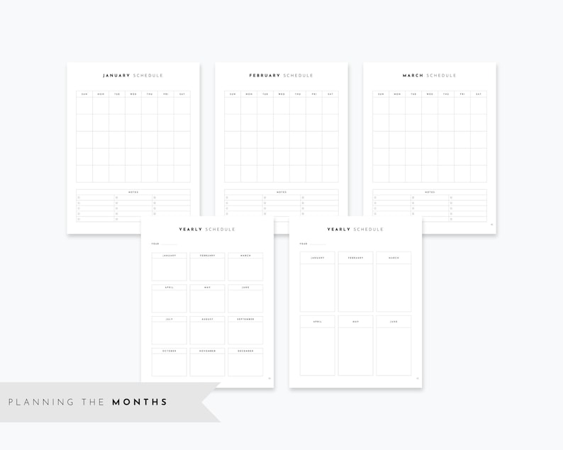 Etsy Shop Planner Printable Etsy