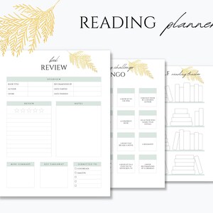 Book Journal Printable