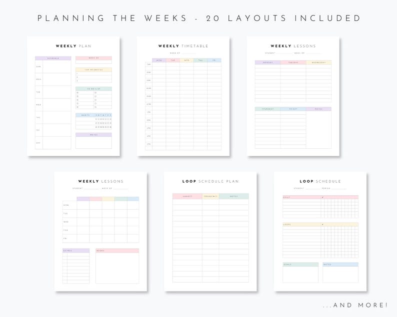 Ultimate Homeschool Planner | 2026 - 2027 | 250+ Pages image 5