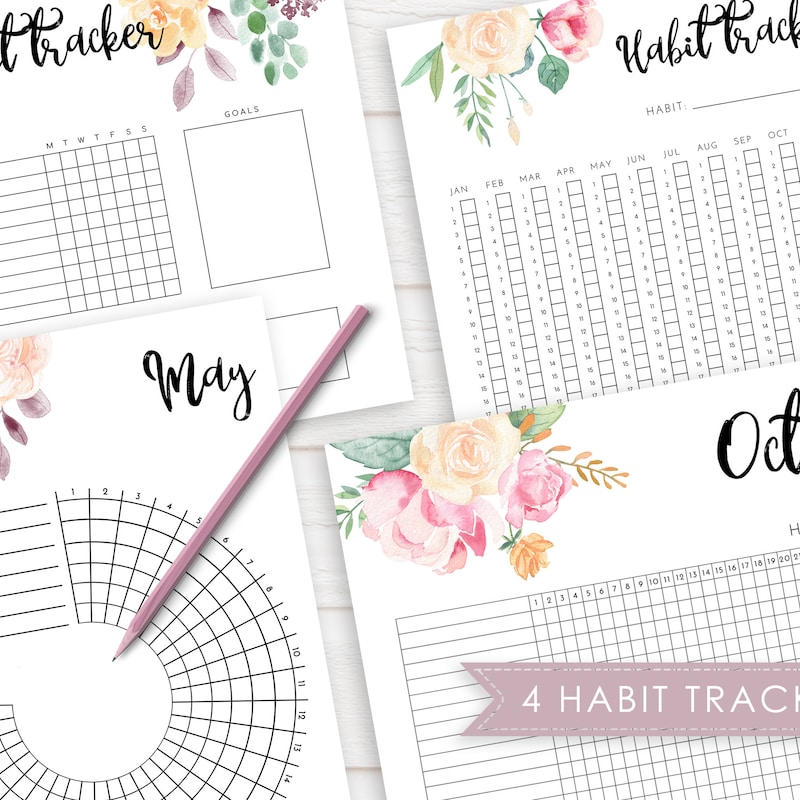 Circle Tracker - Etsy