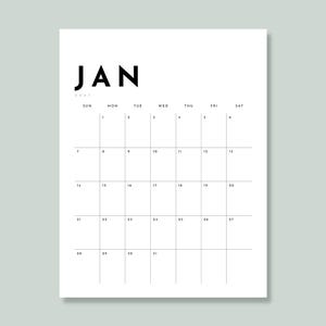 2027 Calendar Printable image 2