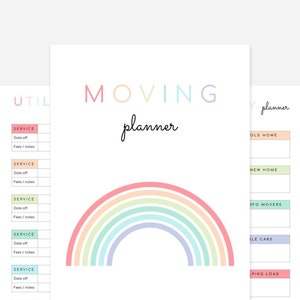 Moving Planner Printable