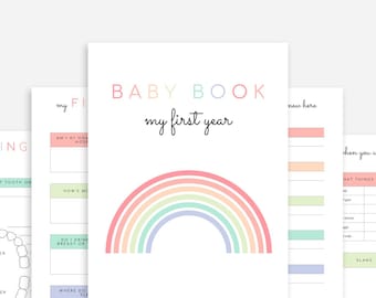 Libro de bebé | Primer año del bebé