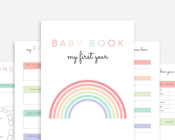 Babyboek | Baby's Eerste Jaar
