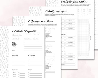 Printable Pregnancy Planner | 75 Pages
