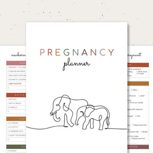Pregnancy Planner Printable Pregnancy Journal